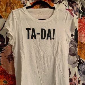 Kate Spade TA-DA! Tee ♠️